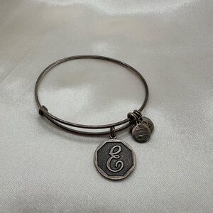 Letter “E” Alex and Ani bracelet